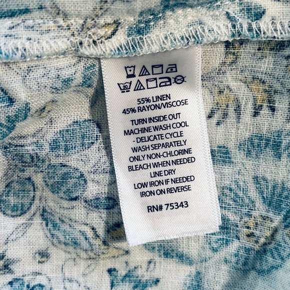 NEW Rachel Zoe Linen Blend Summer Maxi Dress Size Medium - Picture 7 of 7